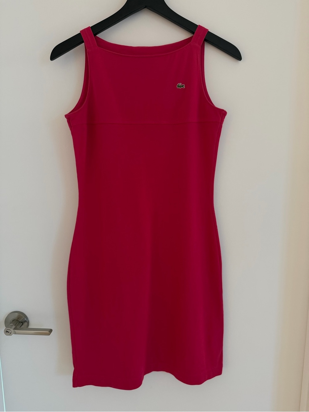 Lacoste Fuchsia Sleeveless Tank Dress - Picture 2 of 6